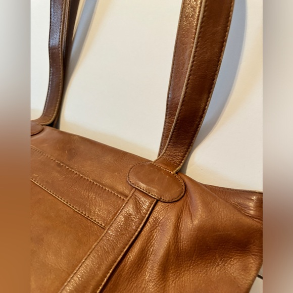 Vintage Brown Cortez Genuine Leather Shoulder Bag / Hand Bag - Picture 5 of 16